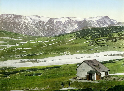Dambokhaus sur le Schneeberg, en 1900 par Photoglob N°0000016678
