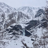 Vallée de la Legna ses cascades de glace