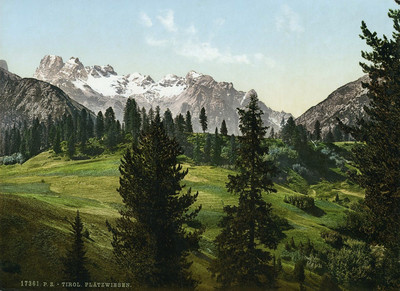 Plätzwiesen en 1900, par Photoglob N°0000017361