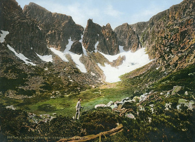 Sněžka / Śnieżka / Schneekoppe, en 1900, par Photoglob N°0000009867 Sněžka / Śnieżka / Schneekoppe, en 1900, par Photoglob N°0000009867