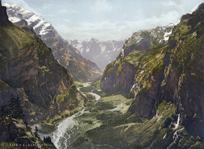Gasternthal en 1900, par Photoglob N°0000008759 Gasternthal en 1900, par Photoglob N°0000008759