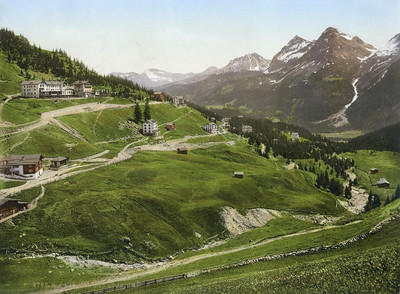 Arosa en 1900, par Photoglob N°0000008763 Arosa en 1900, par Photoglob N°0000008763