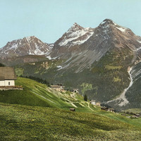 Arosa en 1900, par Photoglob N°0000008766