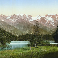Lac de Champex en 1900, par Photoglob N°0000009294