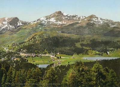 Arosa en 1900, par Photoglob N°0000009272 Arosa en 1900, par Photoglob N°0000009272