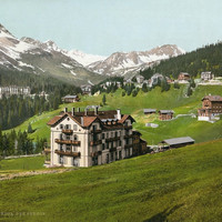 Arosa en 1900, par Photoglob N°0000009273