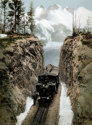 Brünig Pass en 1900, par Photoglob N°0000016499