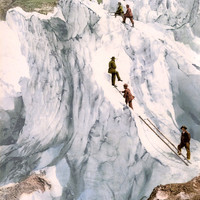 Glacier Inférieur de Grindelwald, en 1900 par Photoglob N°0000017107