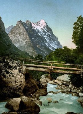 Eiger en 1900, par Photoglob N°0000001628