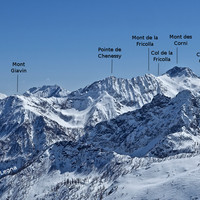 Sommets principaux du vallon de la Legna