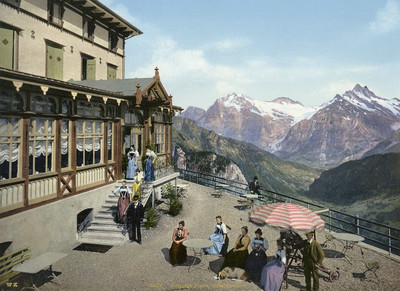 Schynige-Platte en 1900, par Wehrli N°0000003807 Schynige-Platte en 1900, par Wehrli N°0000003807