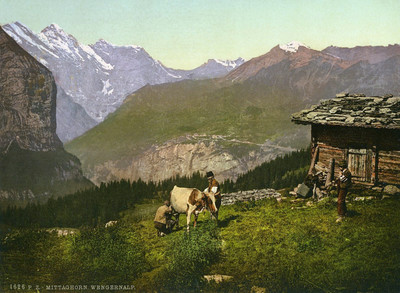 Wengeralp, en 1900 par Photoglob N°0000001626 Wengeralp, en 1900 par Photoglob N°0000001626