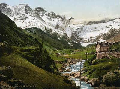 Cirque de Gavarnie, en 1900, par Photoglob N°0000009516 Cirque de Gavarnie, en 1900, par Photoglob N°0000009516