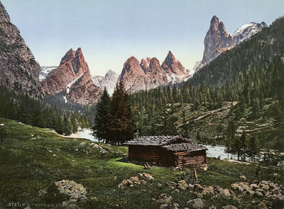 Tschaminthal en 1900, par Photoglob N°0000008787