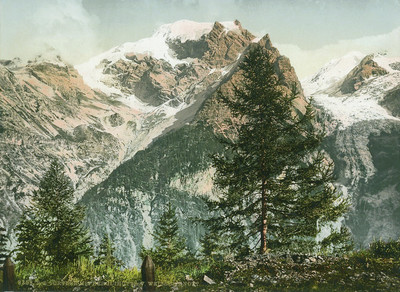 Ortler en 1900, par Photoglob N°0000009358