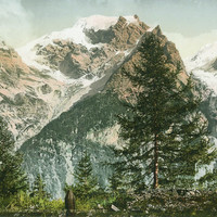 Ortler en 1900, par Photoglob N°0000009358