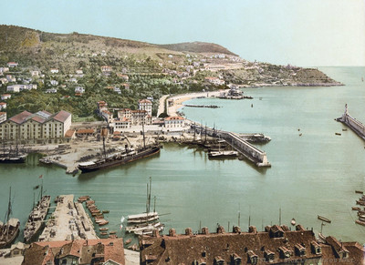 Nice vue vers l'E. En 1900 par Photoglob N°0000001782