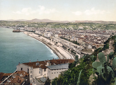 Nice vue vers l'W. En 1900 par Photoglob N°0000001802
