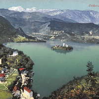 Lac de Bled en 1910
