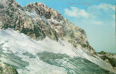 The Triglav glacier in 1910 The Triglav glacier in 1910