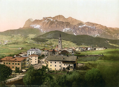 Cortina d'Ampezzo, en 1900, par Photoglob N°0000016465