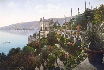 Lac Majeur en 1900 par Photoglob N°0000000000