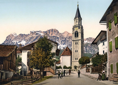 Cortina d'Ampezzo, en 1900, par Photoglob N°0000000000