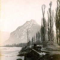 Casque de Néron vu des rives du Drac