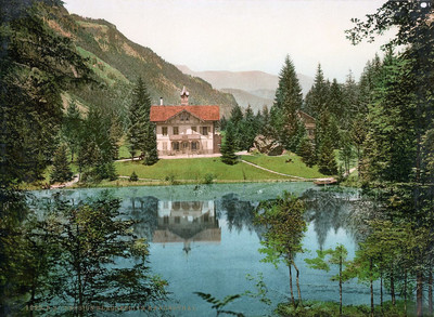 Blausee en 1900 par Photoglob N°0000001295