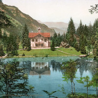 Blausee en 1900 par Photoglob N°0000001295