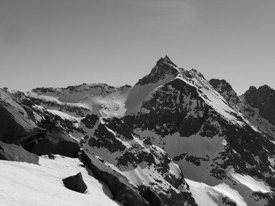 Punta di Ondezana vista dalla Bocchetta di Montenero