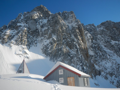 Hollenderan: Face S et refuge Hollenderan: Face S et refuge