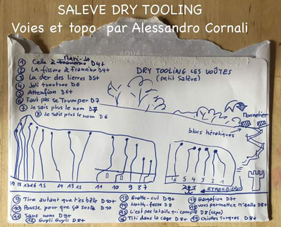 Topo tiré de la page facebook "grimpeurs du salève" https://www.facebook.com/groups/1339626349466838/ Topo tiré de la page facebook "grimpeurs du salève" https://www.facebook.com/groups/1339626349466838/