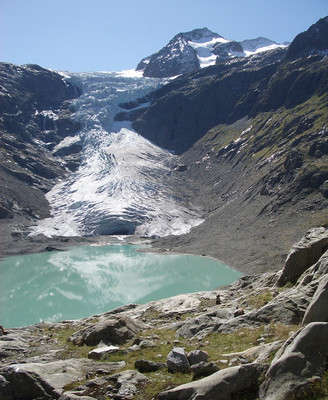 Triftgletscher et Triftsee par Paebi Triftgletscher et Triftsee par Paebi