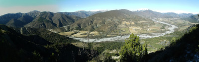 Vallée de la Bléone et Crète de Liman par Etienne Baudon
