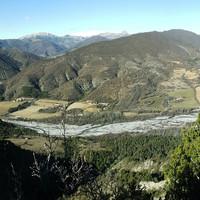 Vallée de la Bléone et Crète de Liman par Etienne Baudon