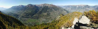 Vallée de la Durance vue de Risoul par Etienne Baudon Vallée de la Durance vue de Risoul par Etienne Baudon