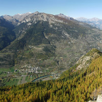Vallée de la Durance vue de Risoul par Etienne Baudon