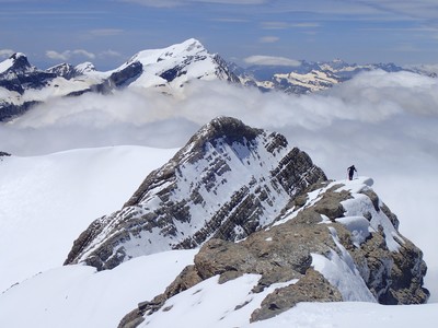 Arête du Grand Astazou Arête du Grand Astazou