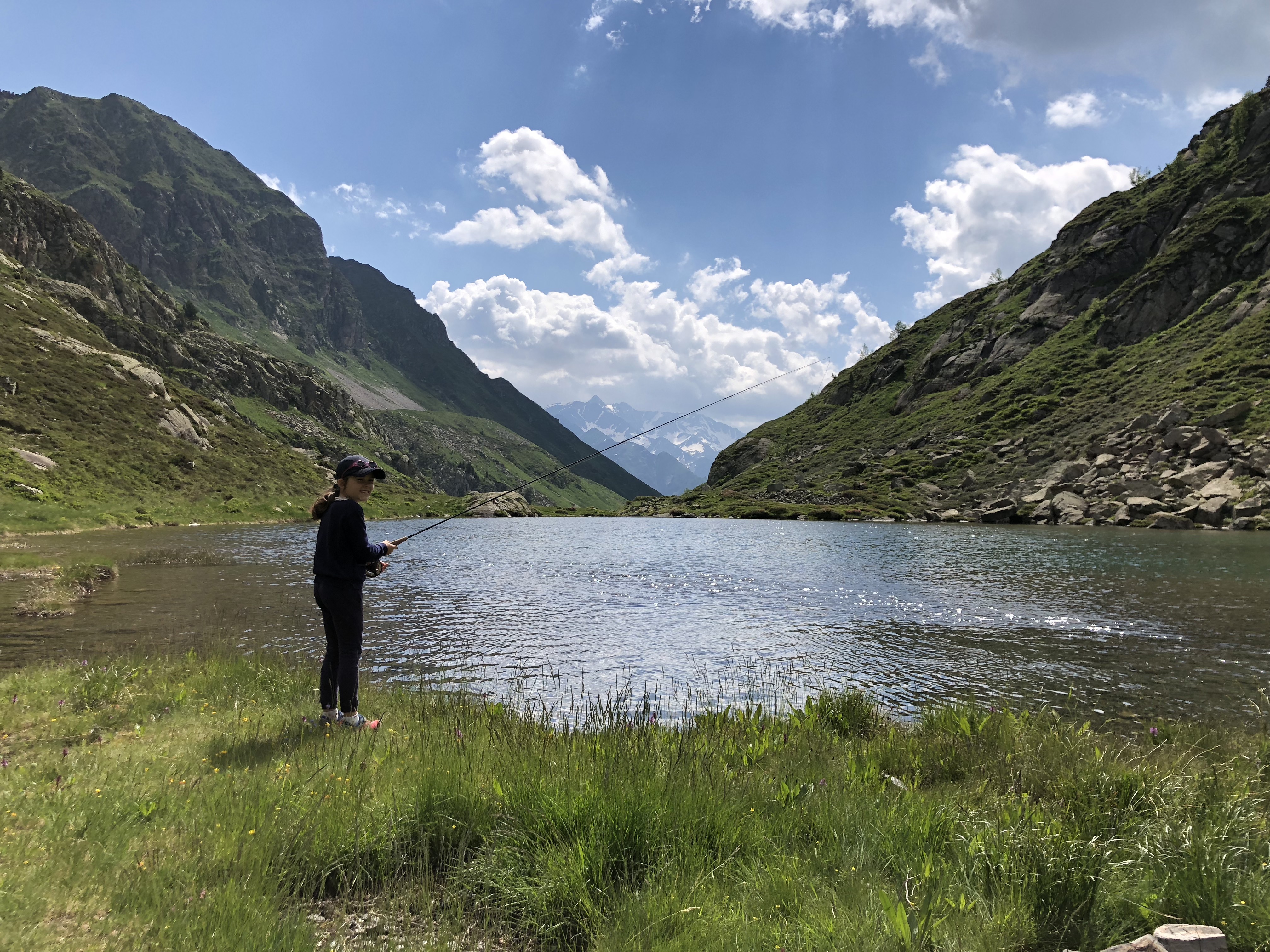 Lac de Cestrede : lac de Cestrede depuis les granges de Bué ...