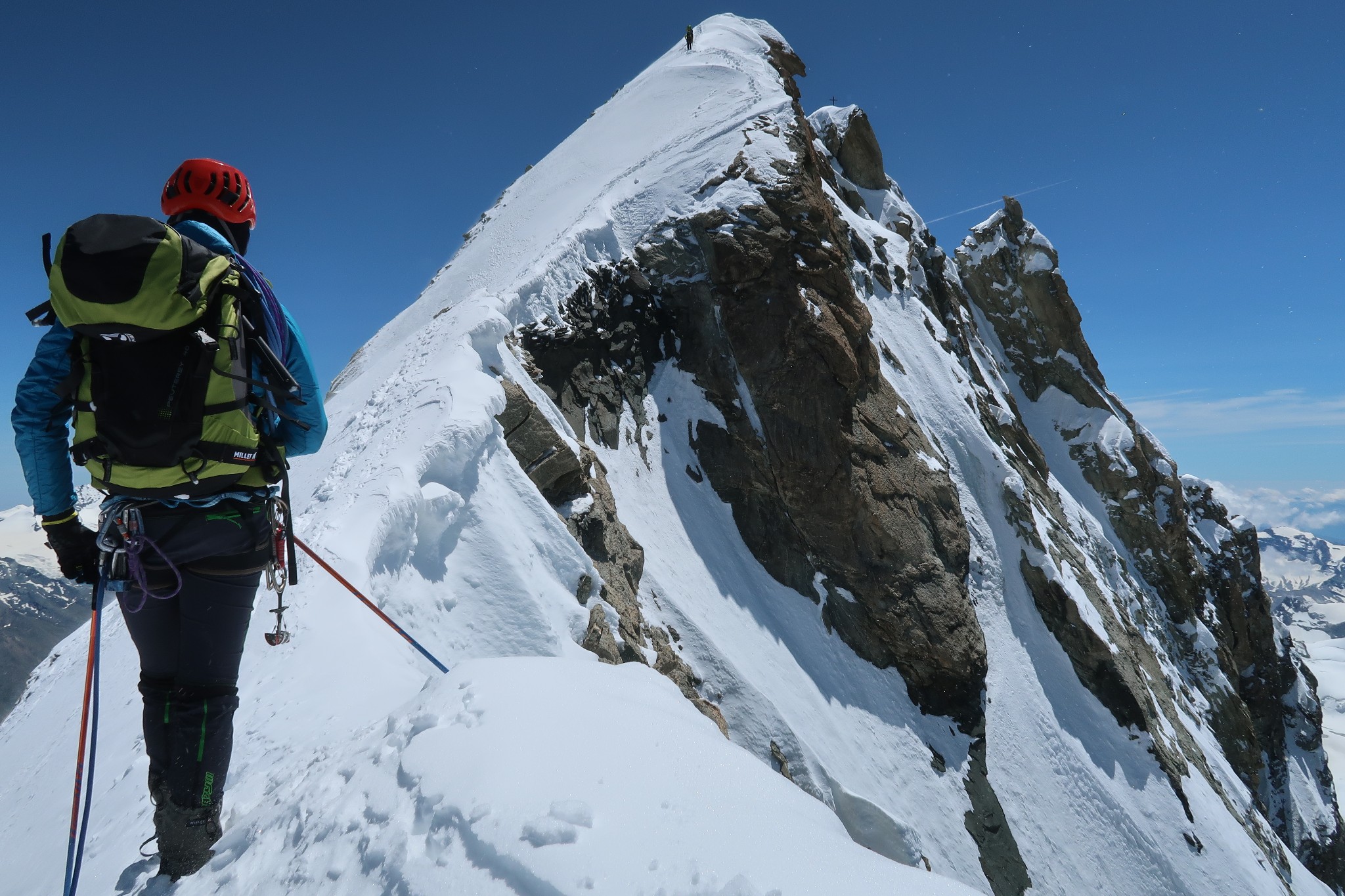 Weisshorn Traversata cresta N > cresta E