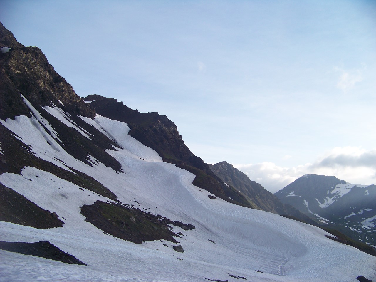 Passage du col de Calabourdane.