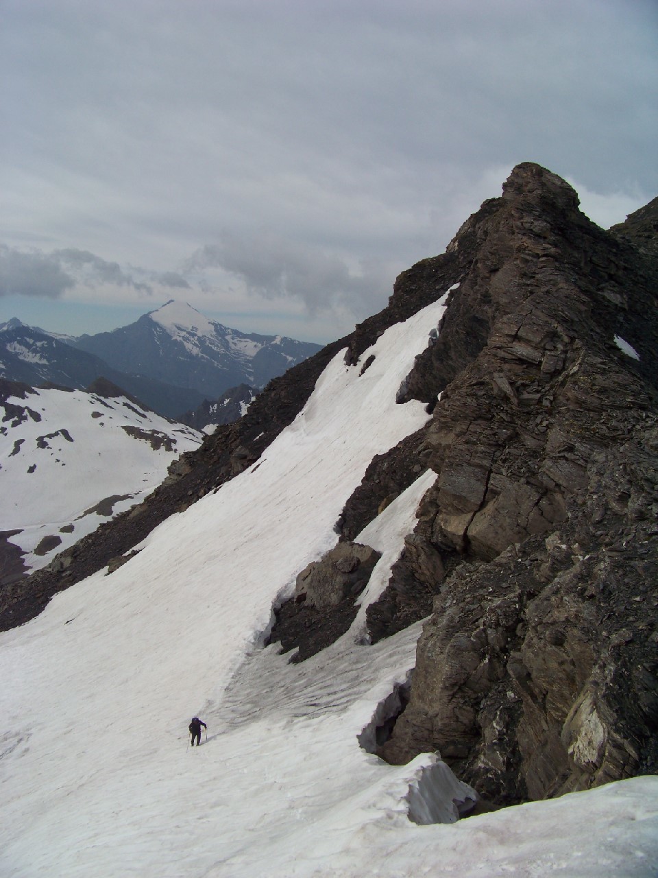 Arrivée au col de calabourdane.