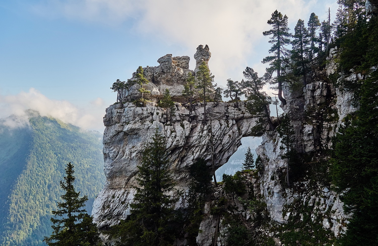 Arche à l'Aiguille, côté Sud...