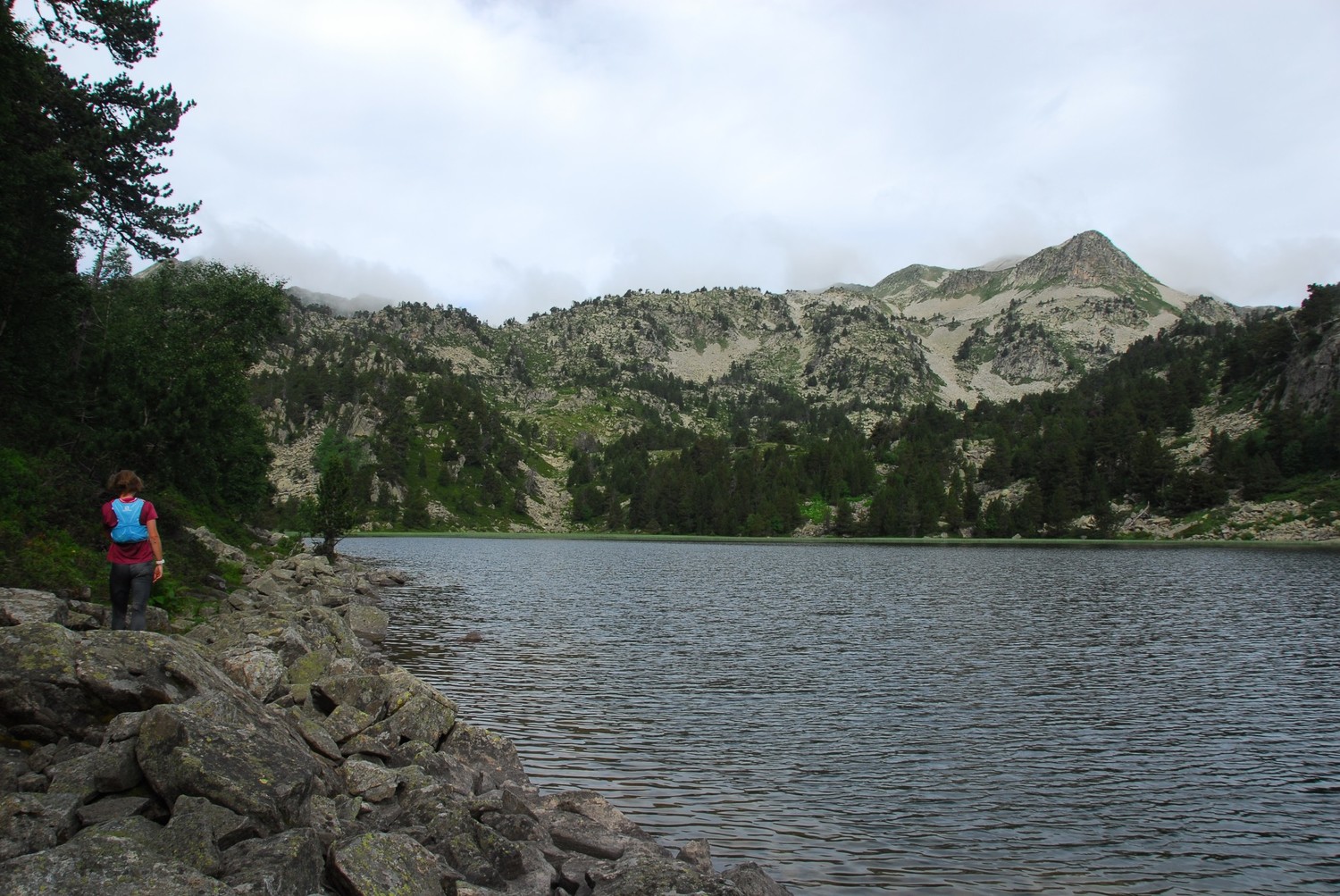 Vorejant l'estany de Rosari d'Àrreu