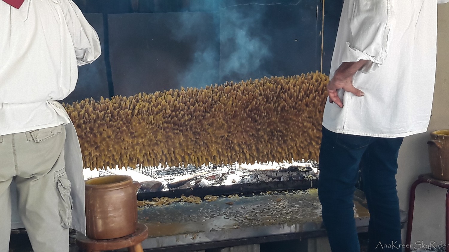 2m10 de gâteau à la broche !