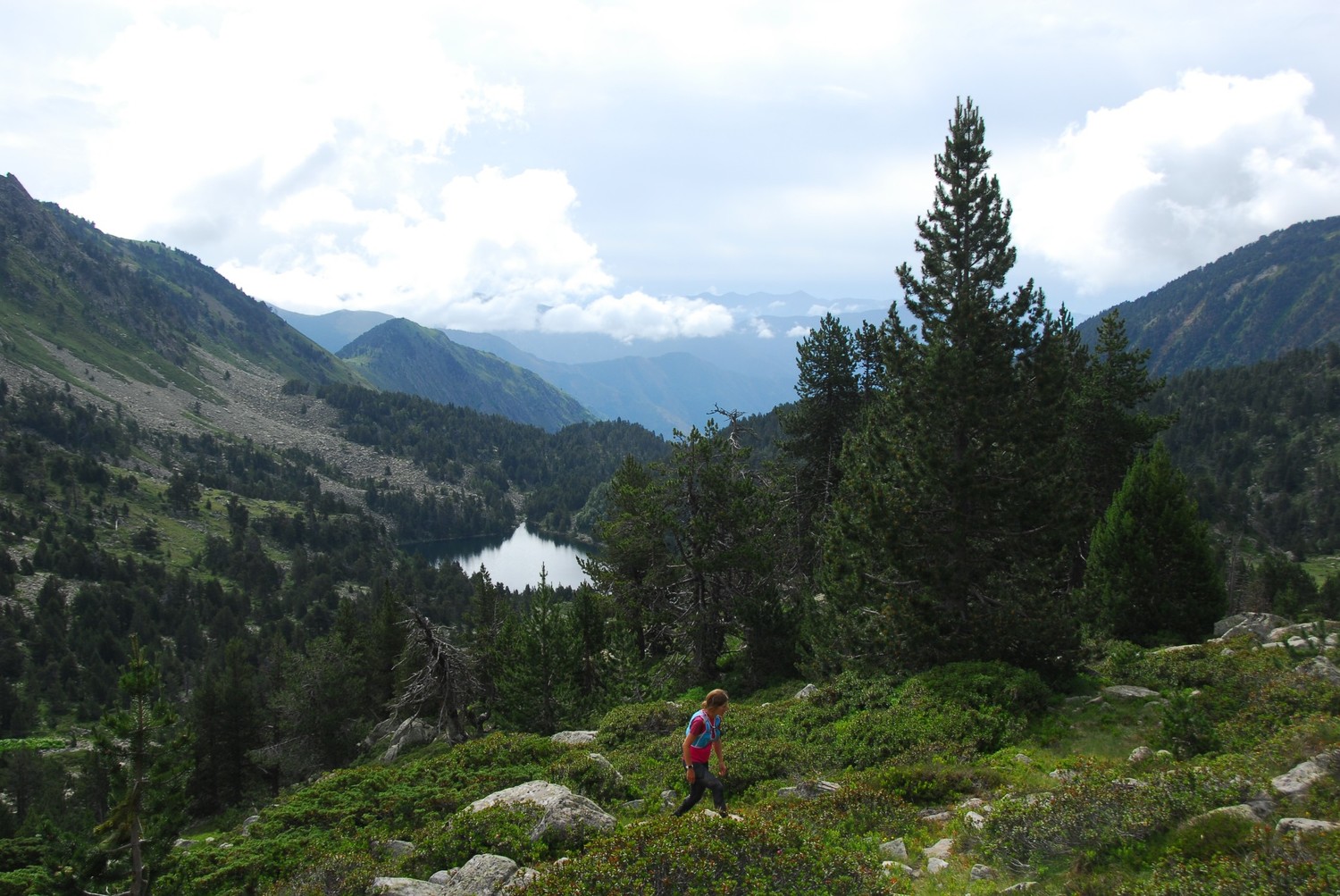 A sobre de l'estany de Rosari d'Àrreu