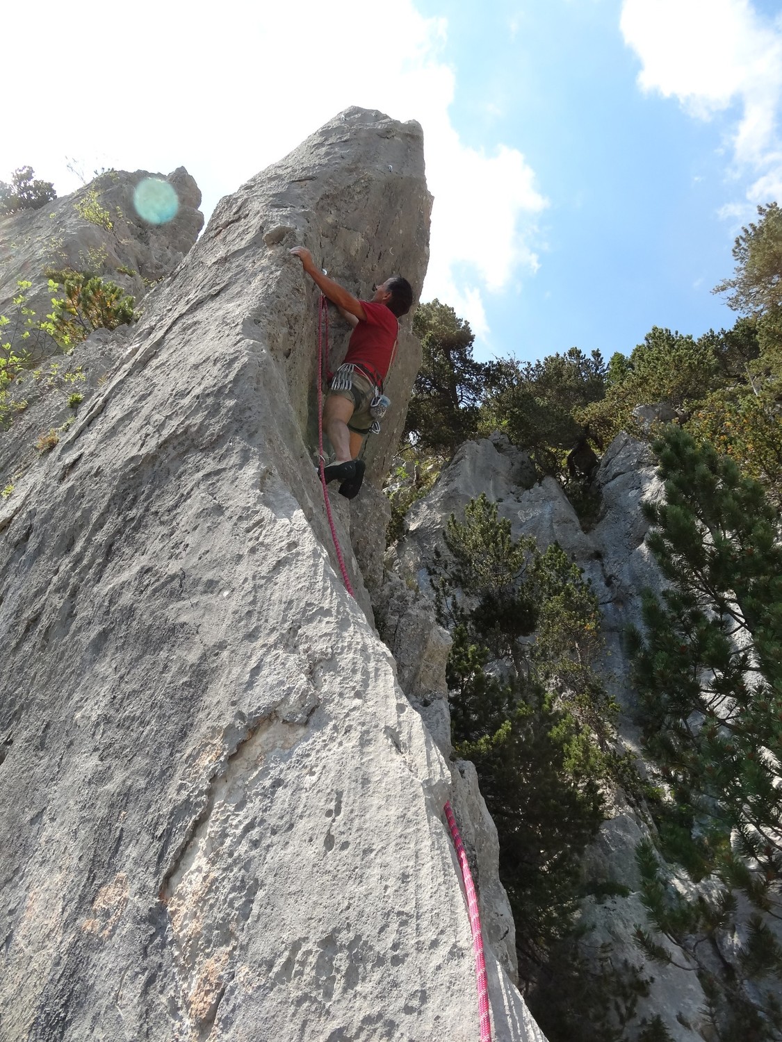 L7 , "el spigolo" 6b+