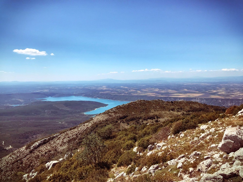 Lac de Sainte-Croix depuis le Grand Margès