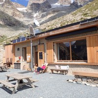 Le nouveau refuge Temple Ecrins